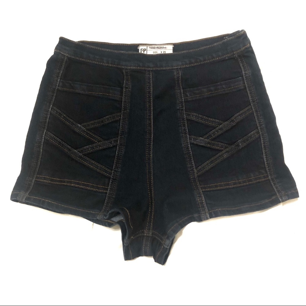 Free People Radar High waist shorts